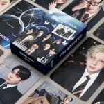 54pcs/set Kpop ATEEZ Lomo Cards The New Album ZERO FEVER Part 3 Photocards K-pop ATEEZ HD High Quality Photo Cards fan gift Bangladesh (New)