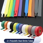 2:1 Heat Shrink Tubing Dia 1 2 3 4 5 6 7 8 9 10 12 14 16 20 25 30 40 50 mm Thermoresistant Sleeve Polyolefin Cable Repair Tube Bangladesh (New)
