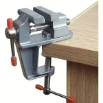 Sturdy Mini Aluminum Bench Vise: Adjustable Table Clamp for Crafting, Electronics, & DIY Projects Bangladesh (New)