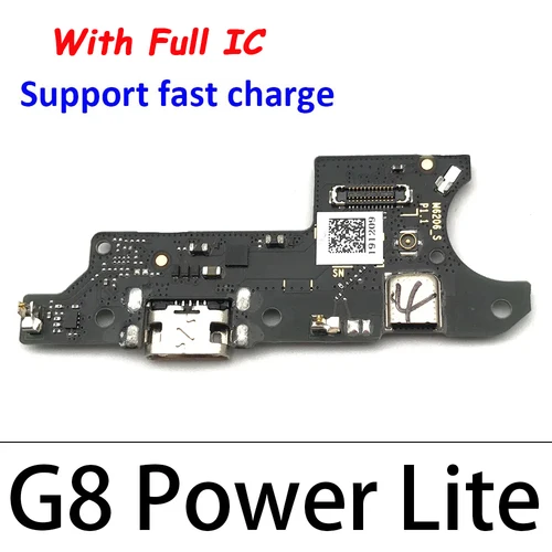 S10a0387d1f55431b9071cfef070c91256_500x500.webp Moto G8 Power Lite Fast Charger USB Dock Charging Dock Port - Image 1
