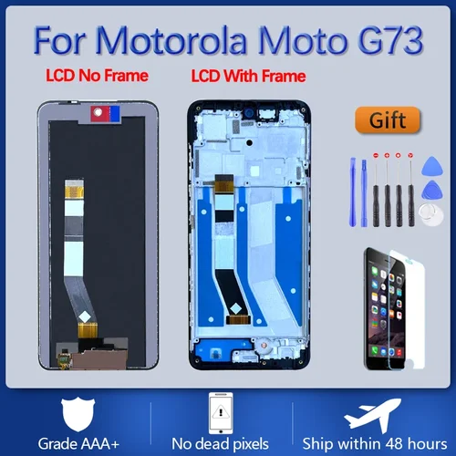 S10ca06ee4c944dd5969864d511e9235bP_500x500.webp 6.5" Motorola Moto G73 LCD Model XT2335-2 Display Touch - Image 1