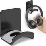 No Punch Wall Mount Hook Headphone Holder Support Gaming Headphones General Earphone Holder Miscellaneou Hanging Durable Bracket Bangladesh (New)