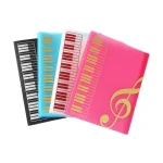 40 Pages A4 Size Sheet Music Holder Sheet Music Storage File Folder Ideal for Practicing Piano, Violin, and Playing Instruments Bangladesh (New)