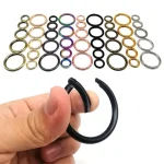 Metal Spring Gate O Ring Openable Leather Bag Handbag Belt Strap Buckle Keyring Luggage Pendant Dog Chain Snap Clasp Clip Hook Bangladesh (New)