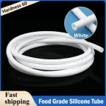 1/3/5/10M White Silicone Tube ID 0.5 ~ 32mm Food Grade Tasteless High Temperature Resistant Flexible Silicone Tubing Water Hose Bangladesh (New)