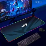Cartoon Asus Deskmat Mouse Pad Gaming LED Mouse Mat 900x400 Mousemats Table Pads PC Office Desk Mat RGB Keyboard Mats XXL Bangladesh (New)