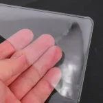 Pvc Book Cover For A5 Notebook Transparent Protective Film Anti-Scratch Plastic Sleeve Scrapbook Notepad Planner Cover Bangladesh (New)