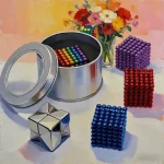 3mm & 5mm Round Magnetic Push Pins with Hook - Powerful Neodymium for Photos, Notes, Whiteboards Bangladesh (New)