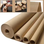 10M Brown Kraft paper eco-friendly packaging paper, Degradable Friendly Paper Packaging Materials Bouquet Gift Box Craft Paper Bangladesh (New)