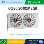 Veineda Graphics Card RX 580 8GB 2048SP Placa De Video Gaming GDDR5 256Bit PCI Express 3.0 ×16 Radeon GPU rx580 8g Bangladesh (New)