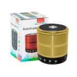 WS-887 Mini Bluetooth Speaker with FM Radio, Memory Card Slot, USB Pen Drive Slot, AUX Input Mode Bangladesh (New)