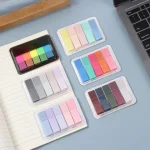 Translucent Note Color Fluorescent Pet Index Sticker Morandi Color Ins Extraction Boxed Sticky Note Sticker Bangladesh (New)