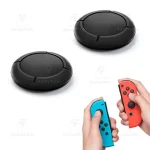 Joycon Joystick Replacement Cap for Switch/Switch Lite/Switch OLED Premium Thumb Grip Non-Slip Silicone Protective Cover - Black Bangladesh (New)
