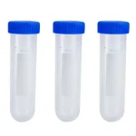 3Pcs Clear 50ml Centrifuge Tubes Set Lab Test Container Graduated Scales Anti-leaking Screw for Student Experiment Bangladesh (New)