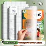 10/30pcs Transparent Waterproof Book Covers – Diamond Frosted & Matte Self-Adhesive PVC Film for A4/16k/25k Books Bangladesh (New)