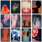 Abstract Classic Hazy Beauty Poster Print Dreams Soul Canvas Painting Vintage Wall Art Picture for Modern Room Home Decoration Bangladesh (New)