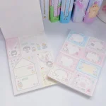 50sheets Cute Memo Pads Scrapbooking Materials Kawaii Stationery Decorative Book to do list Accessories Office Bangladesh (New)