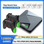 Super Console G36 Pro 256G Retro Video Game Console with 120000+ Games for MAME/PS1/PSP/DC Retro Kid Gift Game Console 4K HD Bangladesh (New)