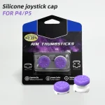 2pcs Silicone Thumb Grip forgame console ， For PS4/ PS5 Joystick Booster Caps ， Game Controller Accessories Bangladesh (New)