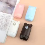 1 cute bear shaped roller stamp, study notebook typos cover graffiti fashion stamp, personal privacy graffiti daily necessities Bangladesh (New)