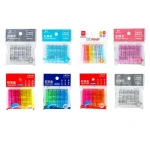OFBK 18PCS Clear Plastic Pencil Caps Transparent Pencil Tops Pencil Protective Lids Bangladesh (New)
