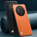 Case Huawei Honor Magic 6 Lite HonorX9b Leather Kevlar Stripe Back Cover