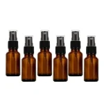 12pcs 10ml 20ml 30ml 50ml 100ml Amber Glass Dropper Bottle Liquid Cosmetic Pipette Bottle Essential oil Amber Glass Spray Bottle Bangladesh (New)