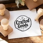 Customized Stamps Clear Rubber Logo Personalized Logo Wedding Party Invitation Wood Stamp Small Business Company Branding Seal Bangladesh (New)