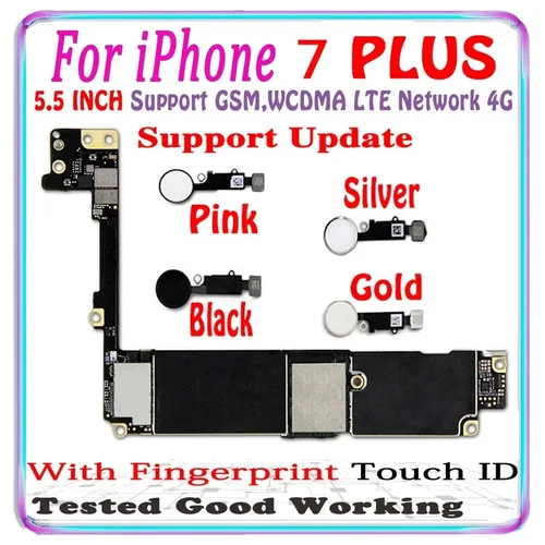 S54d6253b8c3740bb8242a683700d112dT_500x500.webp iPhone 7 Plus Motherboard Clean iCloud mainboard For - Image 1