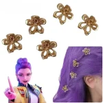 10pcs Demon Hunter of KPop Rumi Hair Clip Cosplay Braids Hairpin Cartoon Disfraz Costume Accessories Halloween Carnival Props Bangladesh (New)