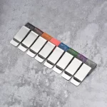 Genuine Leather Pen Clip Stainless Steel Pencil Cover School Student Stationery Retro Notebook Accessories Bangladesh (New)