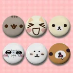 Kawaii Cute Collection Badges Button PinsBrooch Creative Funny Quotes Badge Clothes Backpack Jewelry Gift For Kids Friends Bangladesh (New)