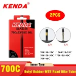 2PCS KENDA bicycle inner tube 700C 23C 25C 28C 35C 45C camera Schrader Presta valve inner tube road bike tubes tire chambre air Bangladesh (New)