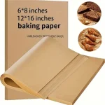 50 pieces baking paper non stick pre cut baking paper baking paper will not curl burn wax paper grill paper Bangladesh (New)