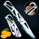 Stainless Steel Folding Fruit Knife, Outdoor Knife with Non-slip Handle, Kitchen Accessories, Knife Knife Bangladesh (New)