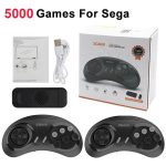 Retro Game Console HD TV Video Game Stick 16 Bit For Sega Genesis Built-in 5000 Classic Games with Controllers Gamepad SG800 Bangladesh (New)