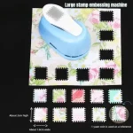 New Stamp Shape Embossing Machine DIY Handmade Embosser Crafts and Scrapbooking Tool Stamp Border DIY Punch Bangladesh (New)
