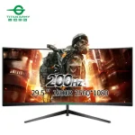 TITAN ARMY 30 inch 2K 200Hz Curved Gaming Monitor 21:9 2560x1080 Ultra Wide Ultra Slim screen FREESYNC VESA Metal Black Bangladesh (New)