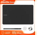 SPASEEBA T605 Graphics Tablet for Drawing / Paiting / Gaming OSU, Ultra Thin Art Pen Tablet with 8192 Levels Digital Stylus Bangladesh (New)