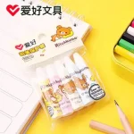 5pcs/Pack AIHAO 90815 Pen Cover Cap Rilakkuma Neutral Pencil Cover School Supplies Kawaii School Cartoon Bangladesh (New)
