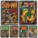 Nordic Retro Abstract Wall Art Pop Action Game Hero Comics HD Oil On Canvas Posters And Prints Home Bedroom Decor Gifts Bangladesh (New)