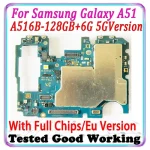Samsung Galaxy A51 A516B Motherboard SM-A516B Mainboard