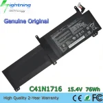 C41N1716 15.4V 76Wh Laptop Battery Asus ROG Strix GL703GM GL703GS S7BS S7BS8750