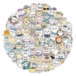 100pcs Kawaii Jiikawa Cartoon Stickers Decorative Desk Laptop Scrapbook Luggage Stationery Cute Graffiti Sticker for Kids Gift Bangladesh (New)