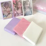 Sharkbang 50pcs/Lot Holo Card Sleeves 61x91mm 20C Macaron Color Kpop Holder For Postcards Films Game Cards Photocard Protector Bangladesh (New)
