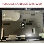 12.3" Dell Latitude 5290 5285 2-in-1 LCD Screen Touch Assembly P27S T17G