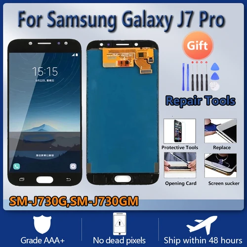 S88a3fe54467247f6abb4606d043c41c3N_500x500.webp 5.5" SUPER AMOLED Display SAMSUNG Galaxy J7 Pro LCD - Image 1