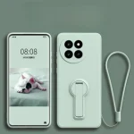 Invisible Bracket Stand Holder Case Xiaomi Civi 4 Pro Ultra Liquid Silicone