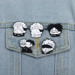 Cartoon anime characters Enamel Pins Custom Q version image Brooches Lapel Badges Cartoon Punk Jewelry Gift for Friends Bangladesh (New)