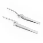 NIGF Dental Miller Articulating Paper Tweezers Forceps Straight/Curved Dental Instrument Dental Articulating Paper Tweezer Bangladesh (New)